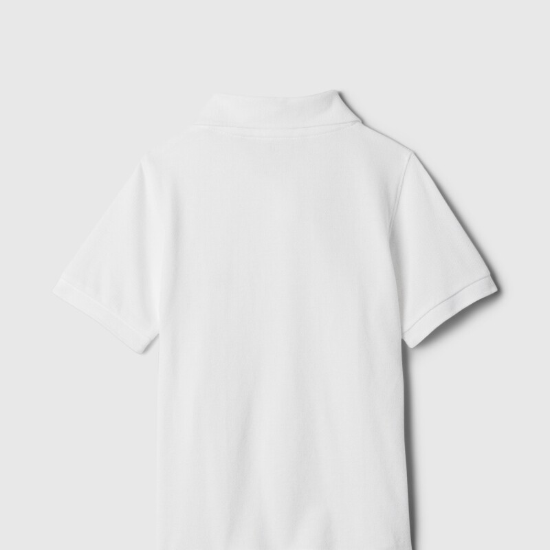 V-SS PIQUE POLO WHITE000