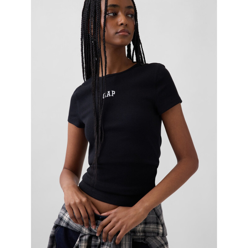 FRCH SS MOD 2X2 LOGO TEE BLACK