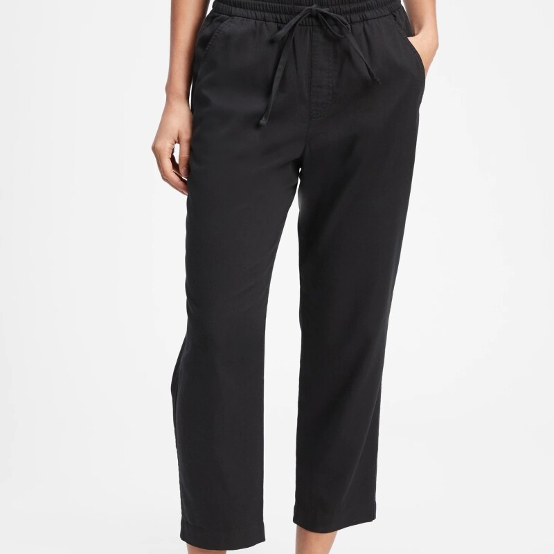 V-EASY PANT SOLID TRUE BLACK