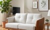Sillón 2 Cuerpos Sofá - Triunfo Marron y beige