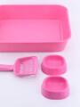 BANDEJA SANITARIA FUCSIA