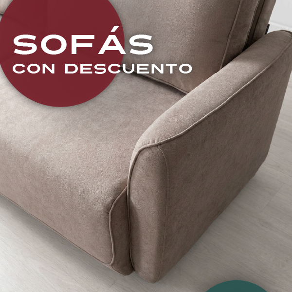 Sofás y rinconeras en Sale, descuentos de hasta 50% OFF