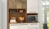 Kit Absoluto de Cocina - 5 puertas 3 cajones Cinamomo/Arena