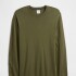 V-FA25 SOLID CORE CREW ARMY JACKET GREEN