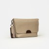 Morral Nina en cuero graneado Black Niquel