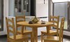 Conjunto de Comedor 4 sillas - Brunei Natural