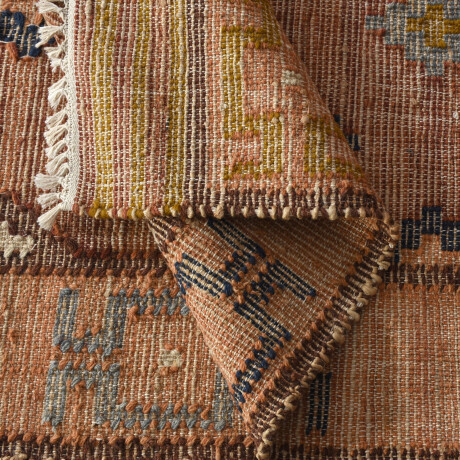 ALFOMBRA MULTICOLOR YUTE Y LANA SAWIER