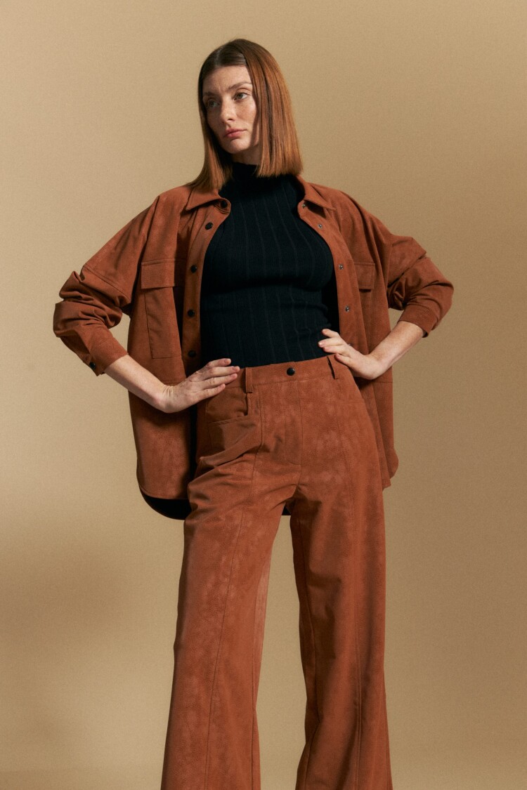 PANTALÓN MANDARIN Caramelo