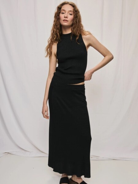 MUSCULOSA D.CASSIN NOIR NEGRO