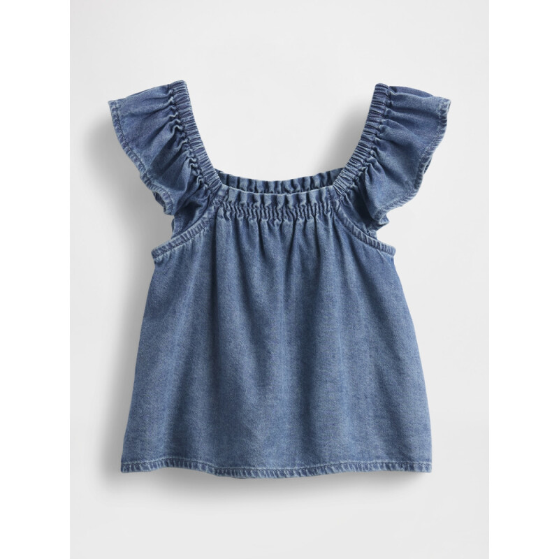 ULTRASOFT DENIM TANK MEDIUM WASH