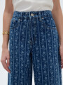 Pantalon Sisal Azul Medio