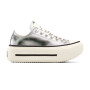 Zapatillas Converse Chuck Taylor AS Double Stack Platform Metallic Unisex Silver