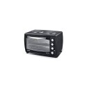 HORNO ELECTRICO CON 2 HORNALLAS CUORI VERONA 38 LITROS NEGRO