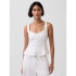 SL PEPLUM TOP NEW OFF WHITE