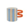 QR148-01573 Taza Ceramica Para Expresso Que Rico - Aurora Rayas