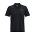 UA Matchplay Polo-BRN BLK-001