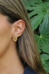Escudo Earrings Dorado