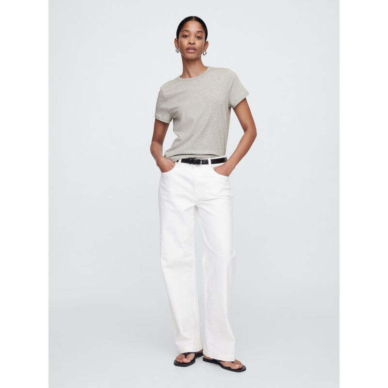 V-SS FAV CREW SOLID LIGHT HEATHER GREY
