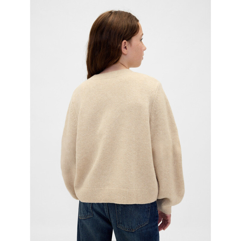FAST CASHSOFT SWEATER_CREW OATMEAL HEATHER