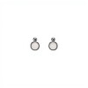 Caravanas Circulo Nacar- Plata 925 - CA4316 sinpiedra