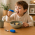 Set X2 Cubiertos Infantiles Marcus & Marcus Agarre Palma Azul 1