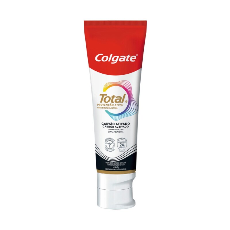 Pasta De Dientes Colgate Total 12 Carbon Activado 90 Grs. Pasta De Dientes Colgate Total 12 Carbon Activado 90 Grs.