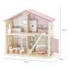 Casita de Muñecas Madera Rosa Polar B Casita de Muñecas Madera Rosa Polar B