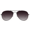 Lentes de Sol Chilli Beans Bahia Slim Negro Oscuro
