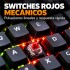 Teclado Gamer Mecánico RGB Xtrike Me GK-989B Anti-ghosting Color Negro