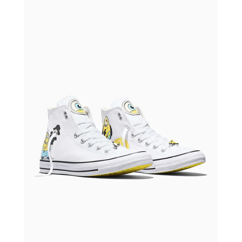 CTAS HI WHITE/YELLOW/WHITE WHITE/YELLOW/WHITE