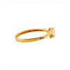 Anillo-Oro bajo-Piedras Zirconias-AN8031 conpiedra