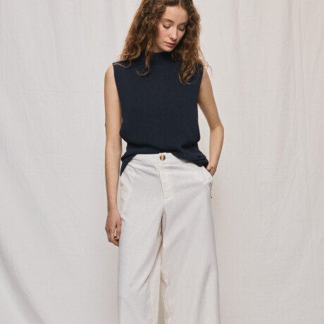 PANTALÓN PELU HIGH Crudo