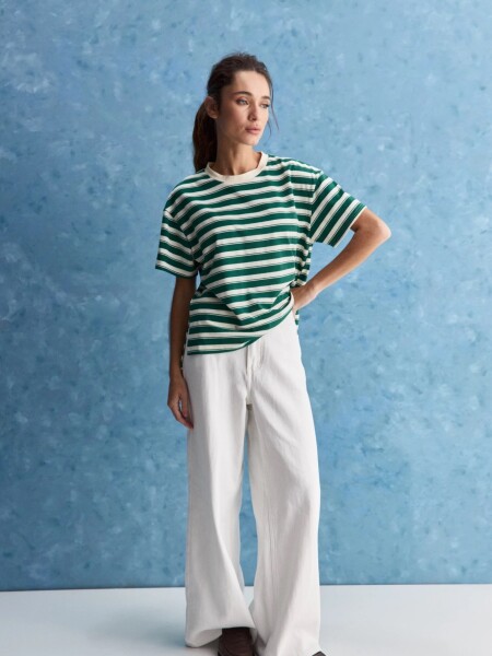 T-SHIRT ALLIE AMIATA VERDE