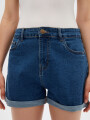 Short Eloide Azul Medio