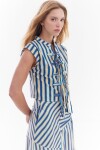 Blusa Osaka Amarillo Rayado