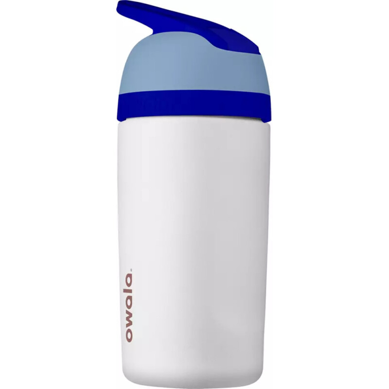 Owala Kids Flip - Stainless Steel - 14-oz. - Blue/White (Snow Dragon) Blue/White (Snow Dragon)