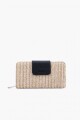 Billetera rafia negro