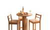 Conjunto Desayunador 3 Banquetas + Mesa - Linea Brescia Conjunto Desayunador 3 Banquetas + Mesa - Linea Brescia