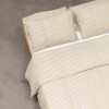 Set funda nórdica algodón percal y lino Oslo King