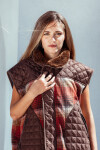 Saddle Vest Rojo / Chocolate