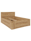 Estructura cama LIMFJORDEN King 180x200 3 cajones roble Estructura cama LIMFJORDEN King 180x200 3 cajones roble