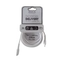 CABLE DE DATOS TIPO-C A TIPO-C 2M ROCA Blanco