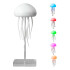 Lampara Medusa Veladora C/ Movimiento Led Colores Recargable Color Blanco