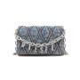 Carteras Para Mujer Charm-D Wallet Strap Azul Marino