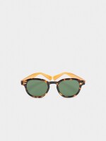 Gafas De Sol Redondas marron