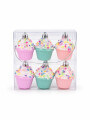 ADRONO CUPCAKE SET 6 PCS MENTA