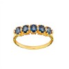 Anillo Vera-Oro 18k-Piedra Zafiro y Zirconia-AN9502 conpiedra