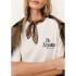 CAMISETA MM FEM CREME