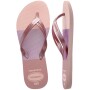 Sandalias Havaianas Elegance Print Grafito Rosa Ballet