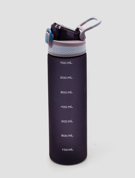 Botella Deportiva Hidratante 700ml Purpura
